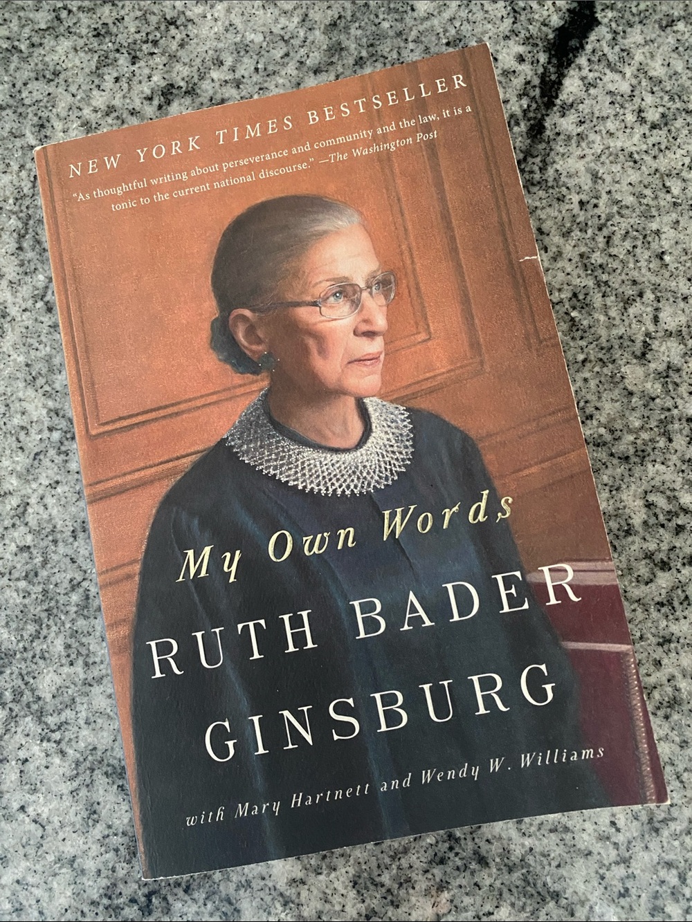 My Own Words by Ruth Bader Ginsburg - Paperback Book